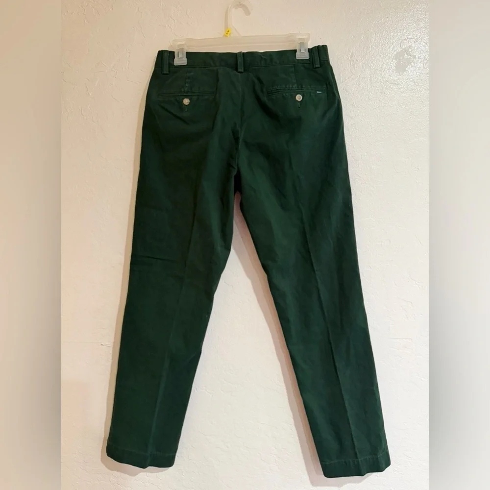 Polo by Ralph Lauren Slim Fit Dark Green Chinos Men’s Pants size 30